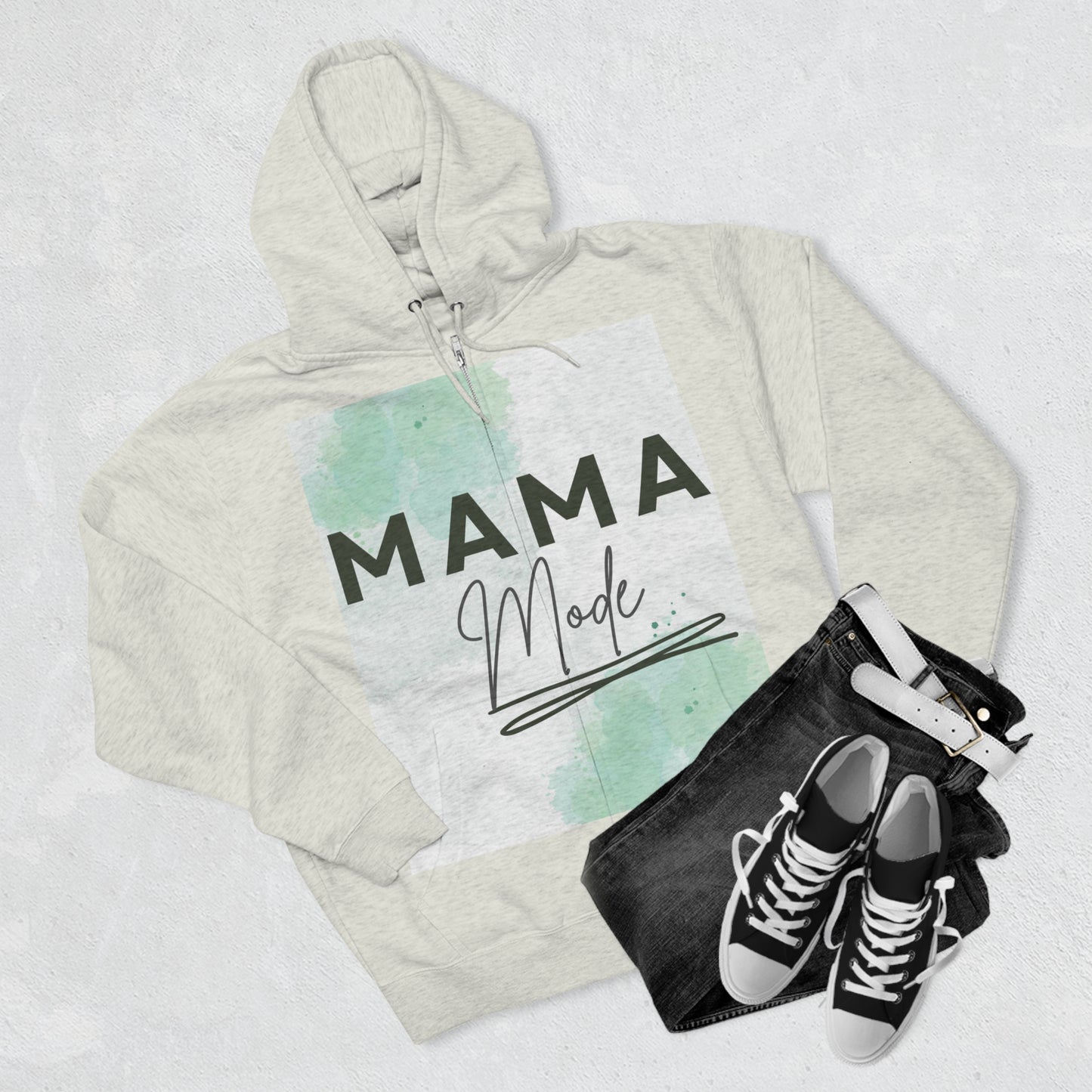 Mama mode Full Zip Hoodie