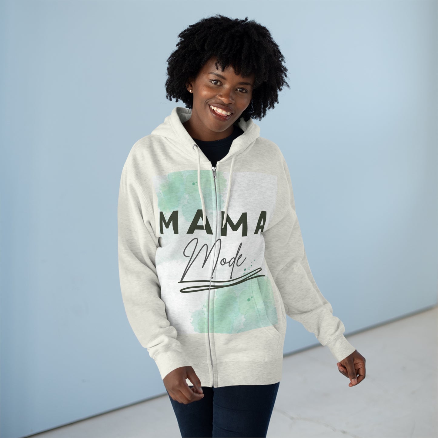 Mama mode Full Zip Hoodie