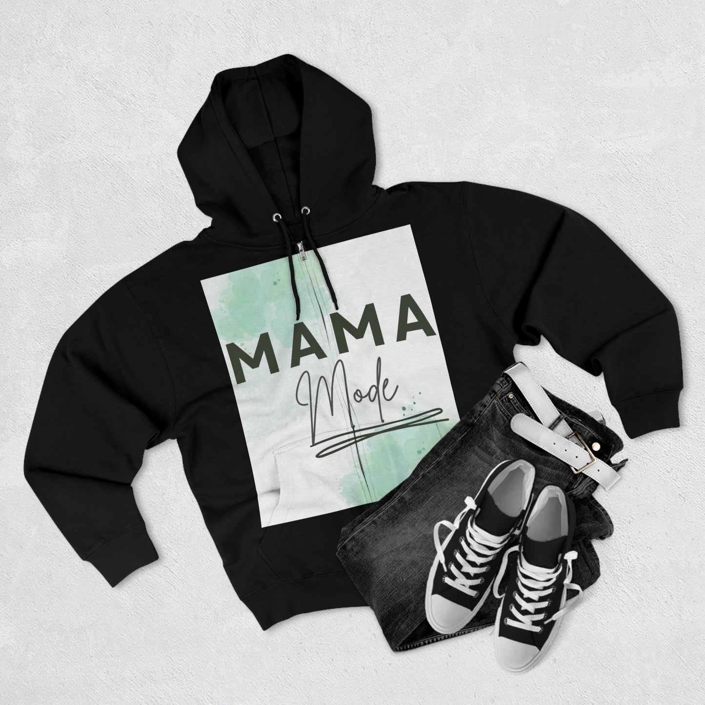 Mama mode Full Zip Hoodie