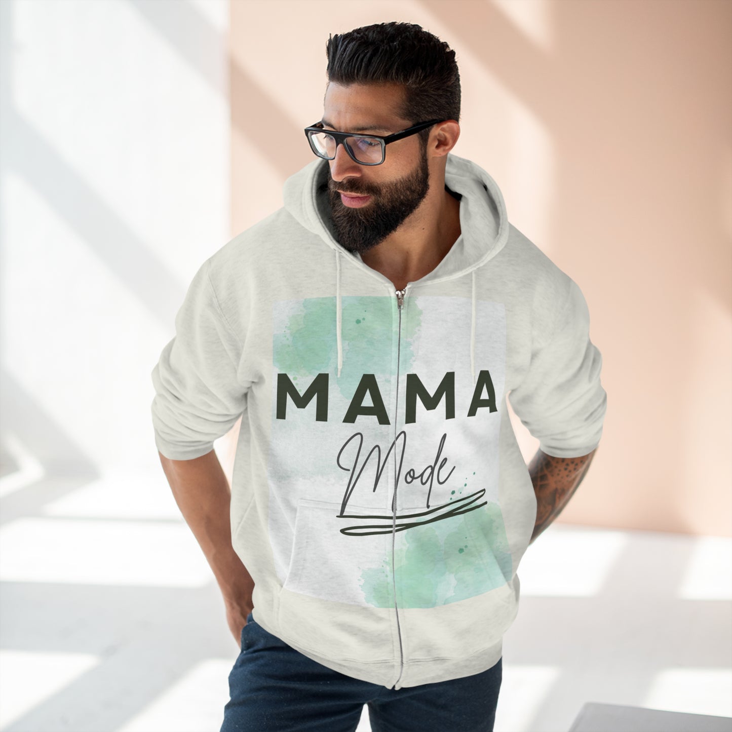 Mama mode Full Zip Hoodie