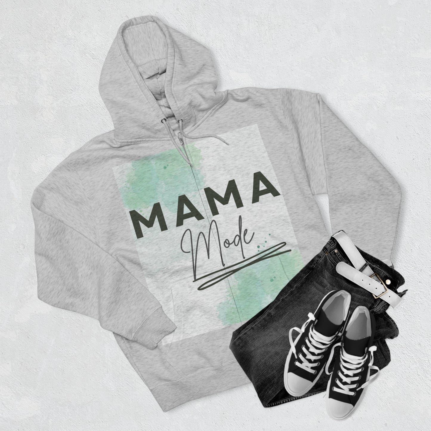 Mama mode Full Zip Hoodie