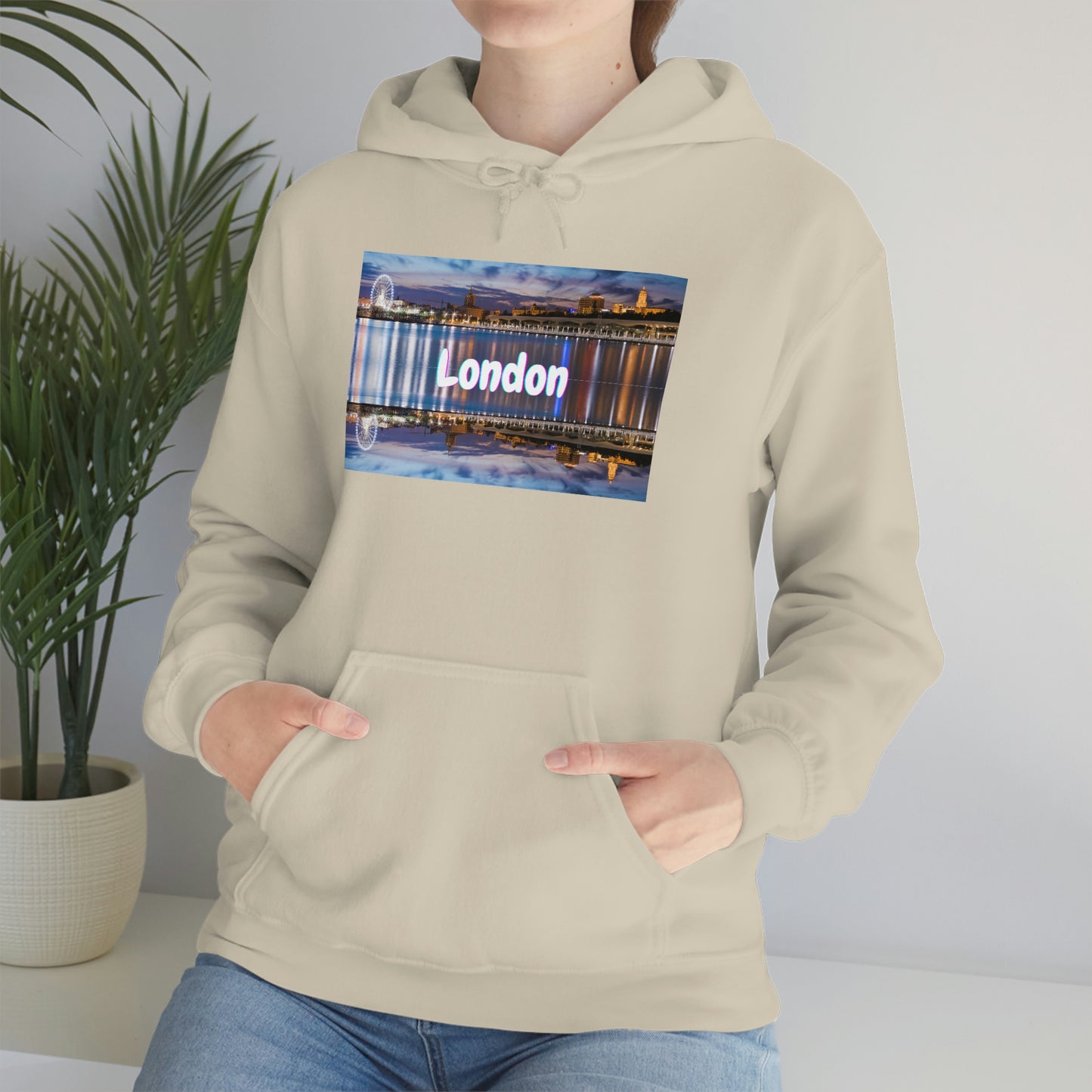 Unisex Heavy Blend™ London - Hooded Sweatshirt (Good Vibes Only)