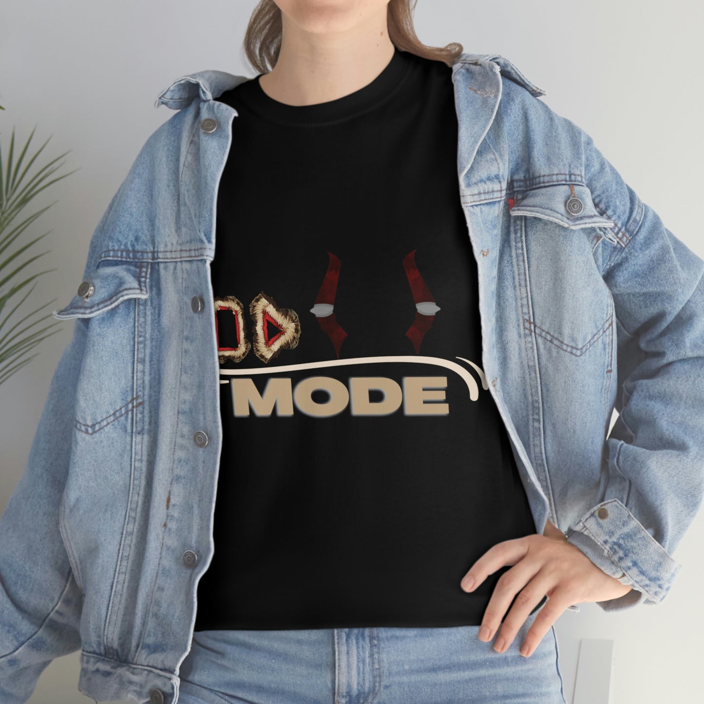 Unisex Heavy Cotton Tee - (God Mode Summer T-shirt)