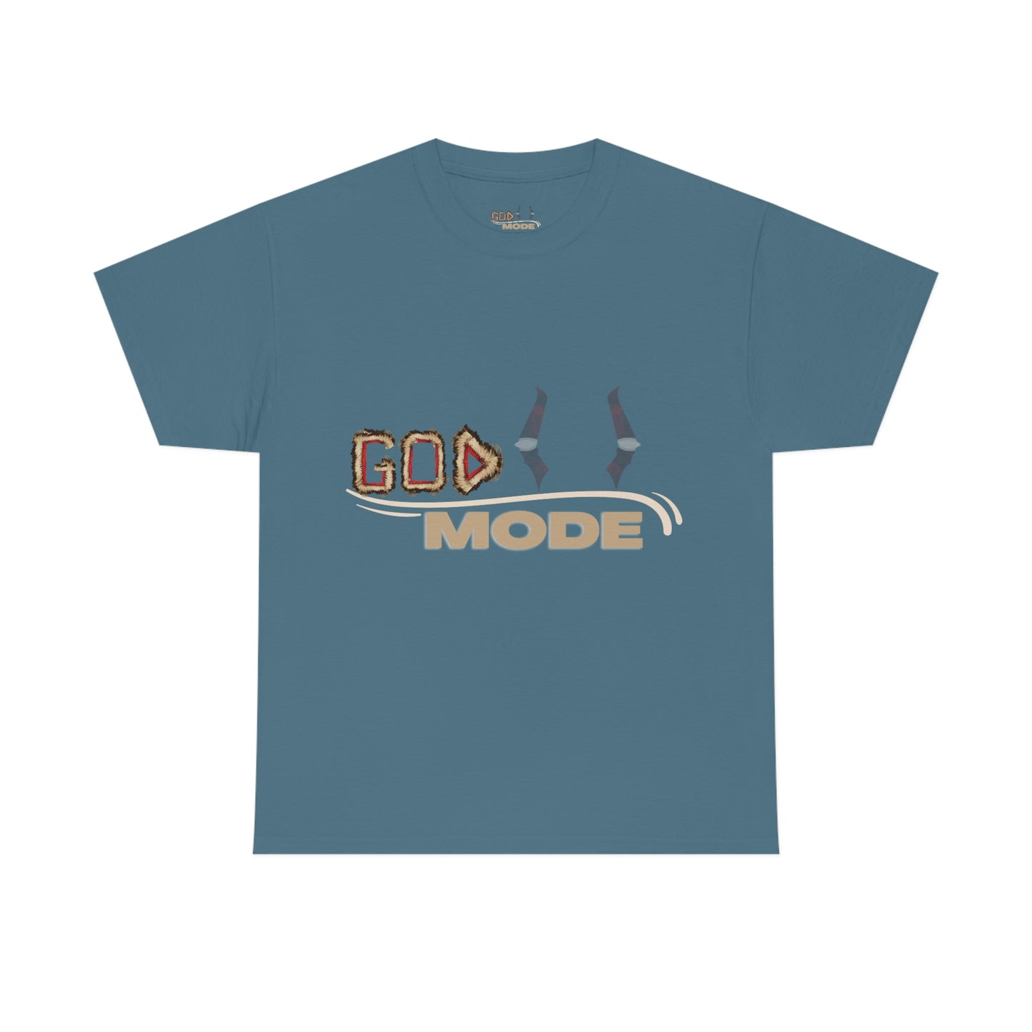 Unisex Heavy Cotton Tee - (God Mode Summer T-shirt)