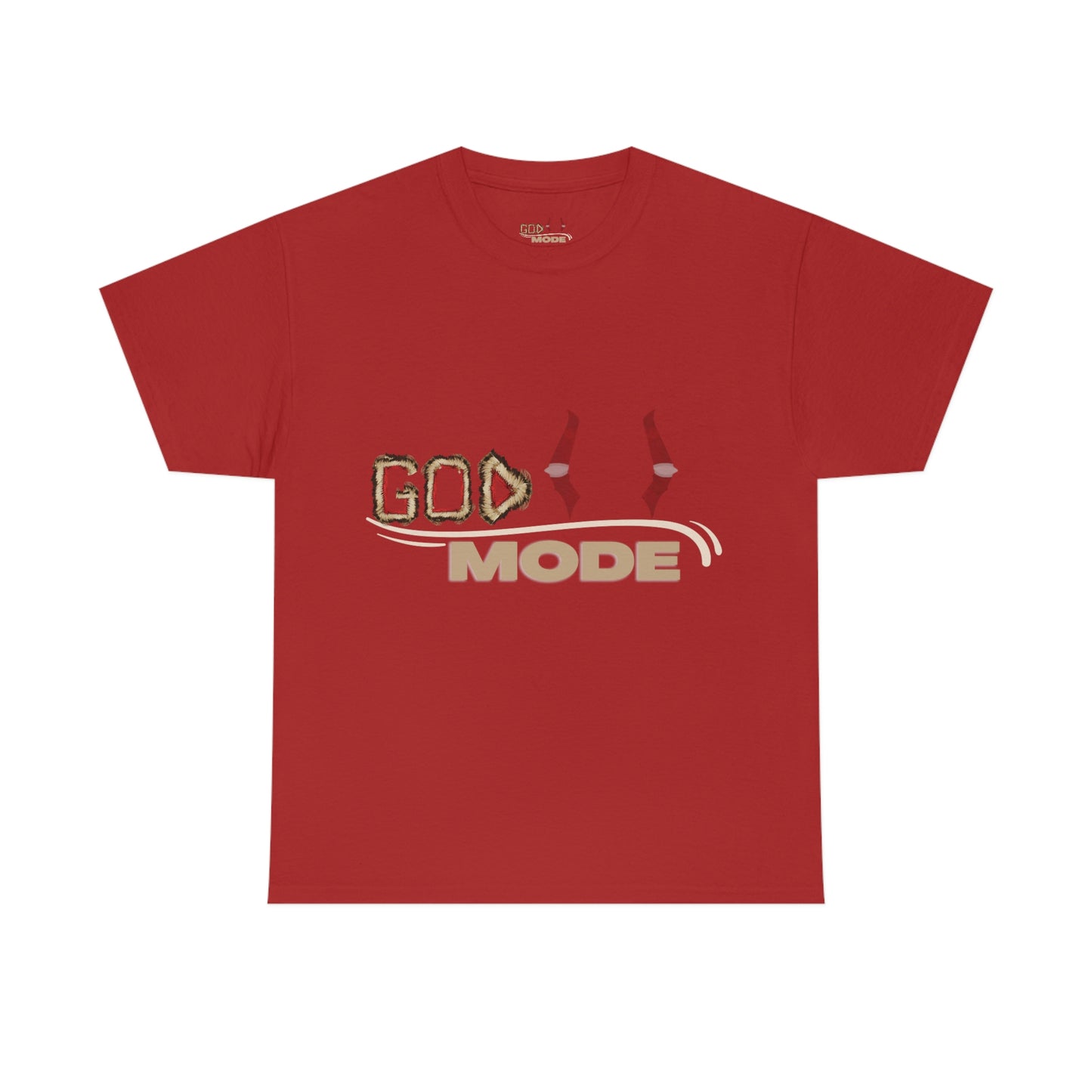 Unisex Heavy Cotton Tee - (God Mode Summer T-shirt)