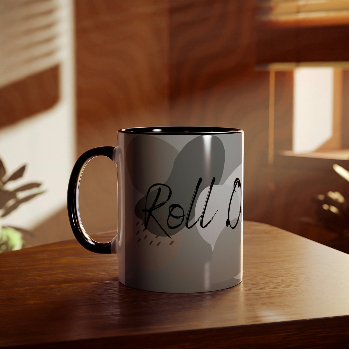 Roll on Friday Two-Tone Coffee Mugs, 11oz