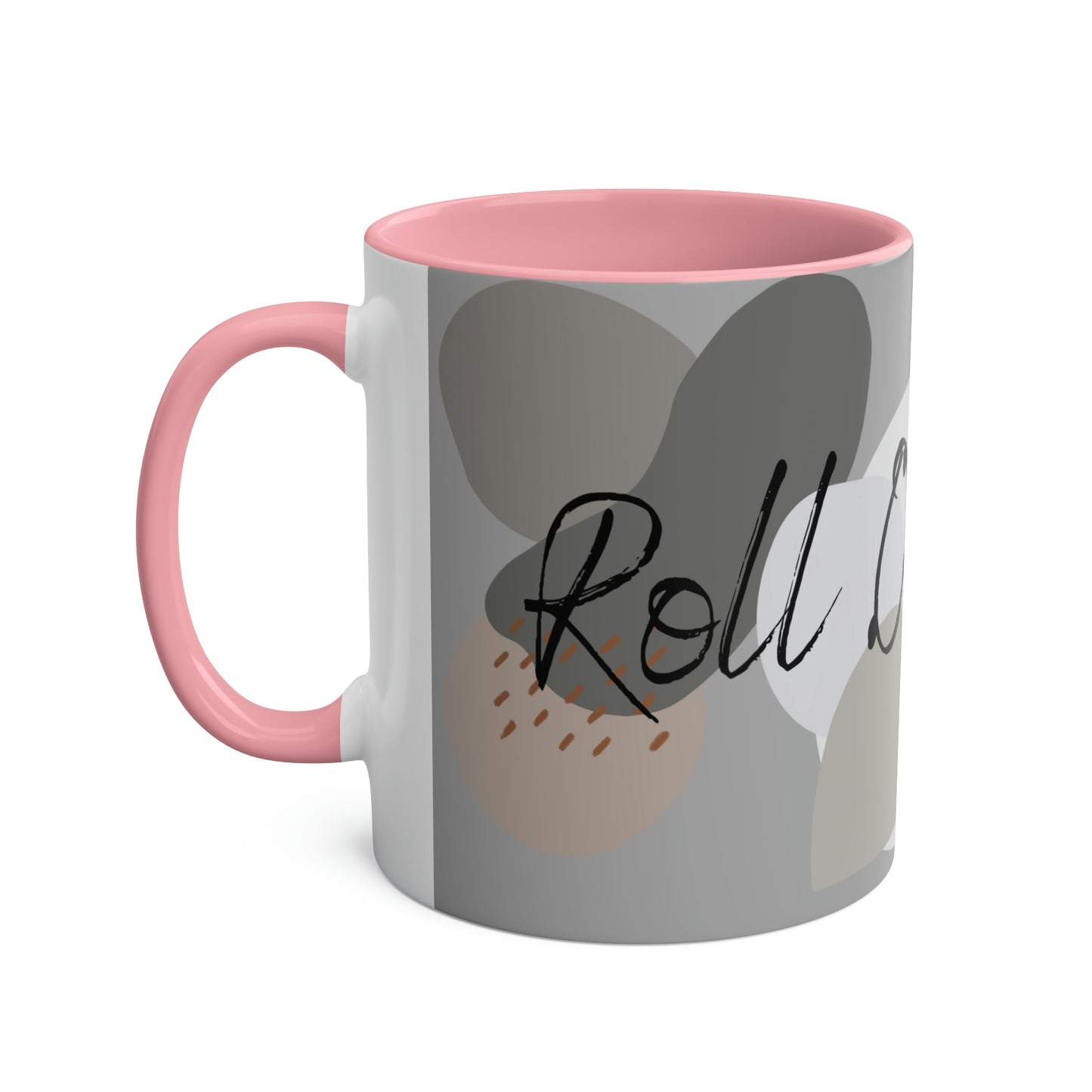 Roll on Friday Two-Tone Coffee Mugs, 11oz