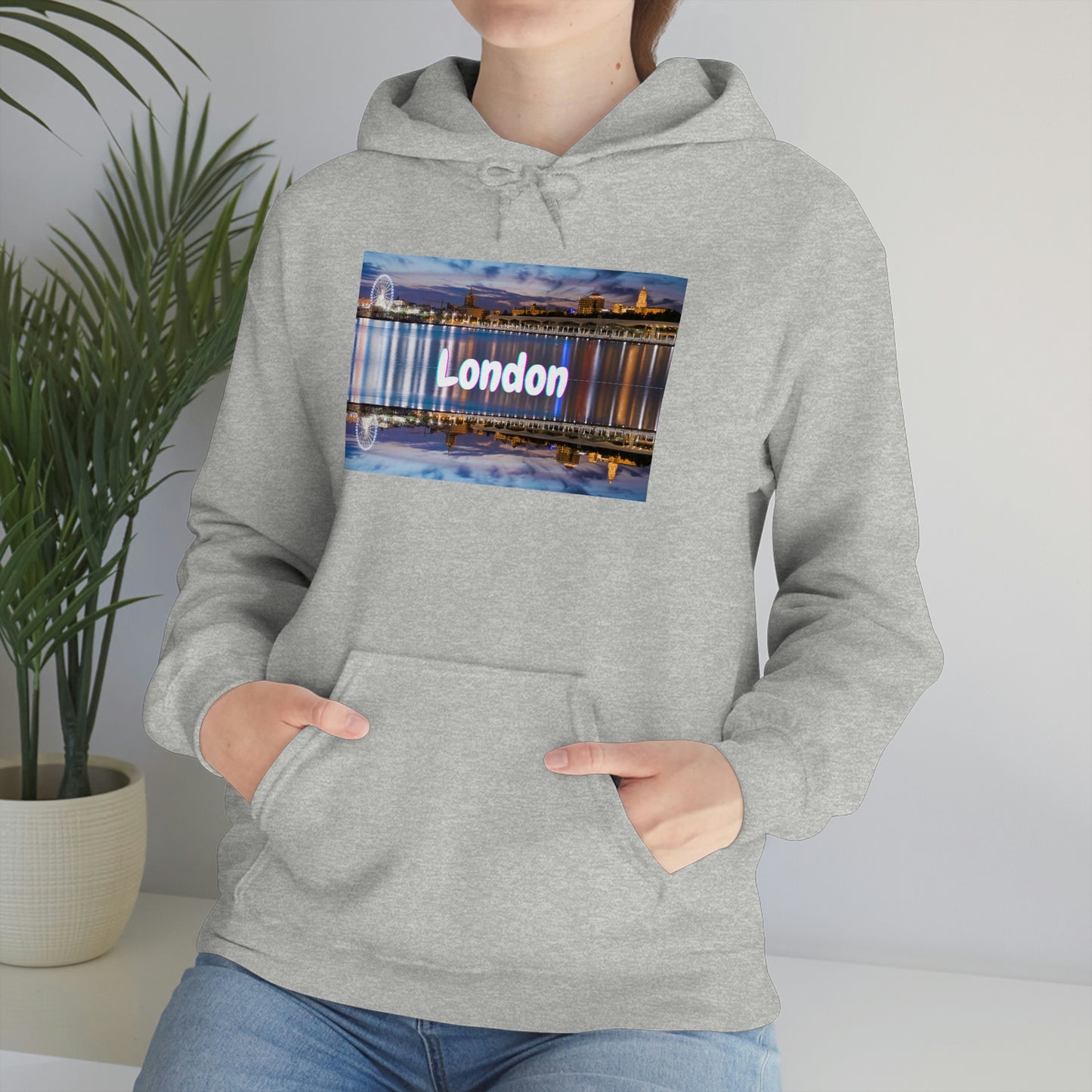 Unisex Heavy Blend™ London - Hooded Sweatshirt (Good Vibes Only)