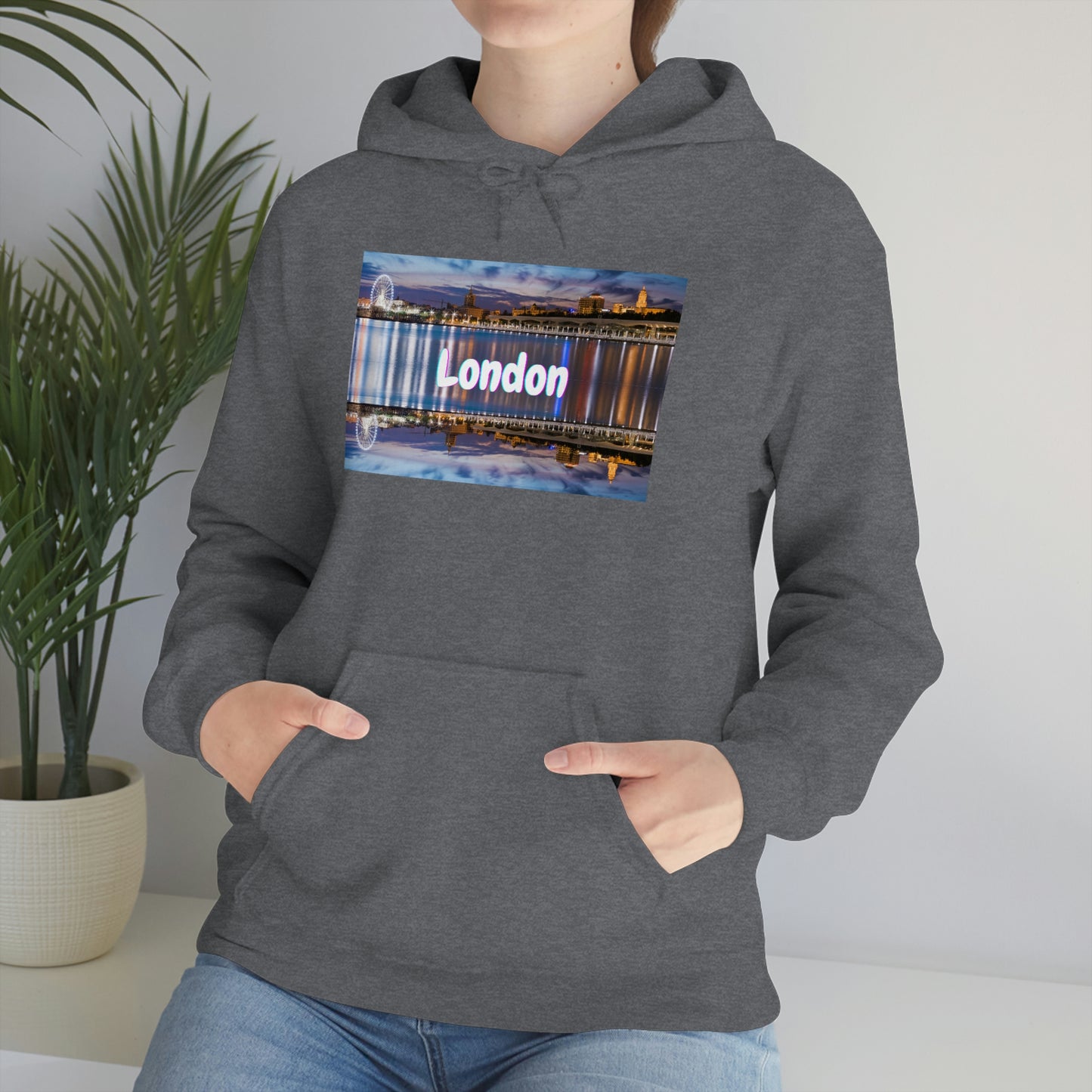 Unisex Heavy Blend™ London - Hooded Sweatshirt (Good Vibes Only)