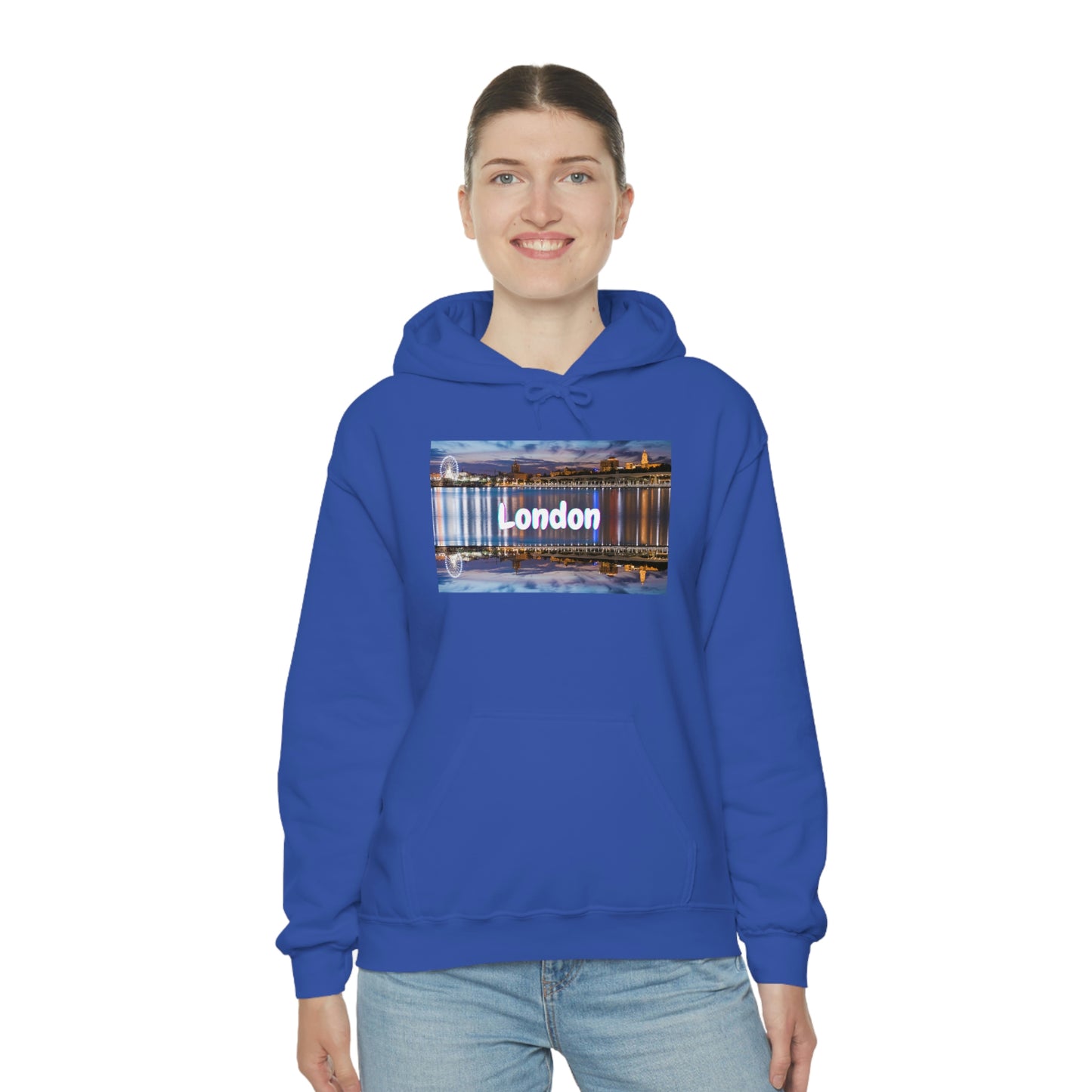 Unisex Heavy Blend™ London - Hooded Sweatshirt (Good Vibes Only)