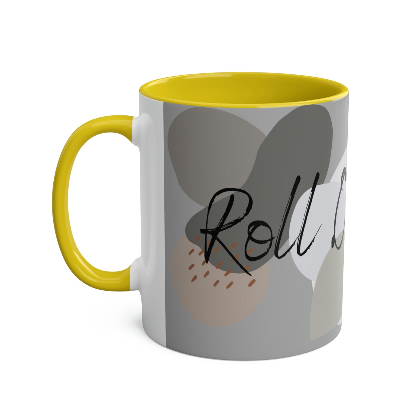 Roll on Friday Two-Tone Coffee Mugs, 11oz