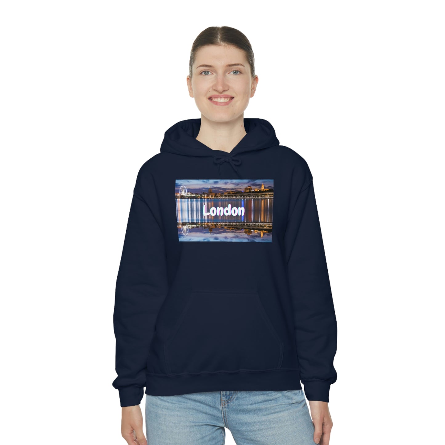 Unisex Heavy Blend™ London - Hooded Sweatshirt (Good Vibes Only)