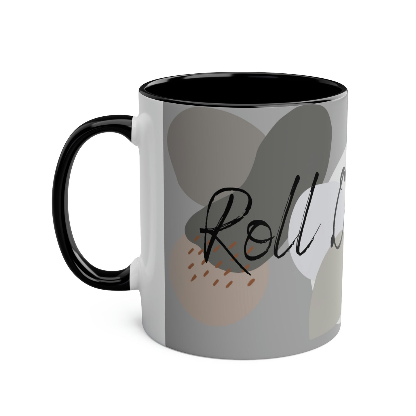 Roll on Friday Two-Tone Coffee Mugs, 11oz