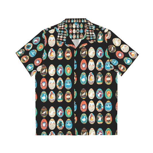 Men's Hawaiian Shirt (AOP) - (Summer Easter Print Shirt )