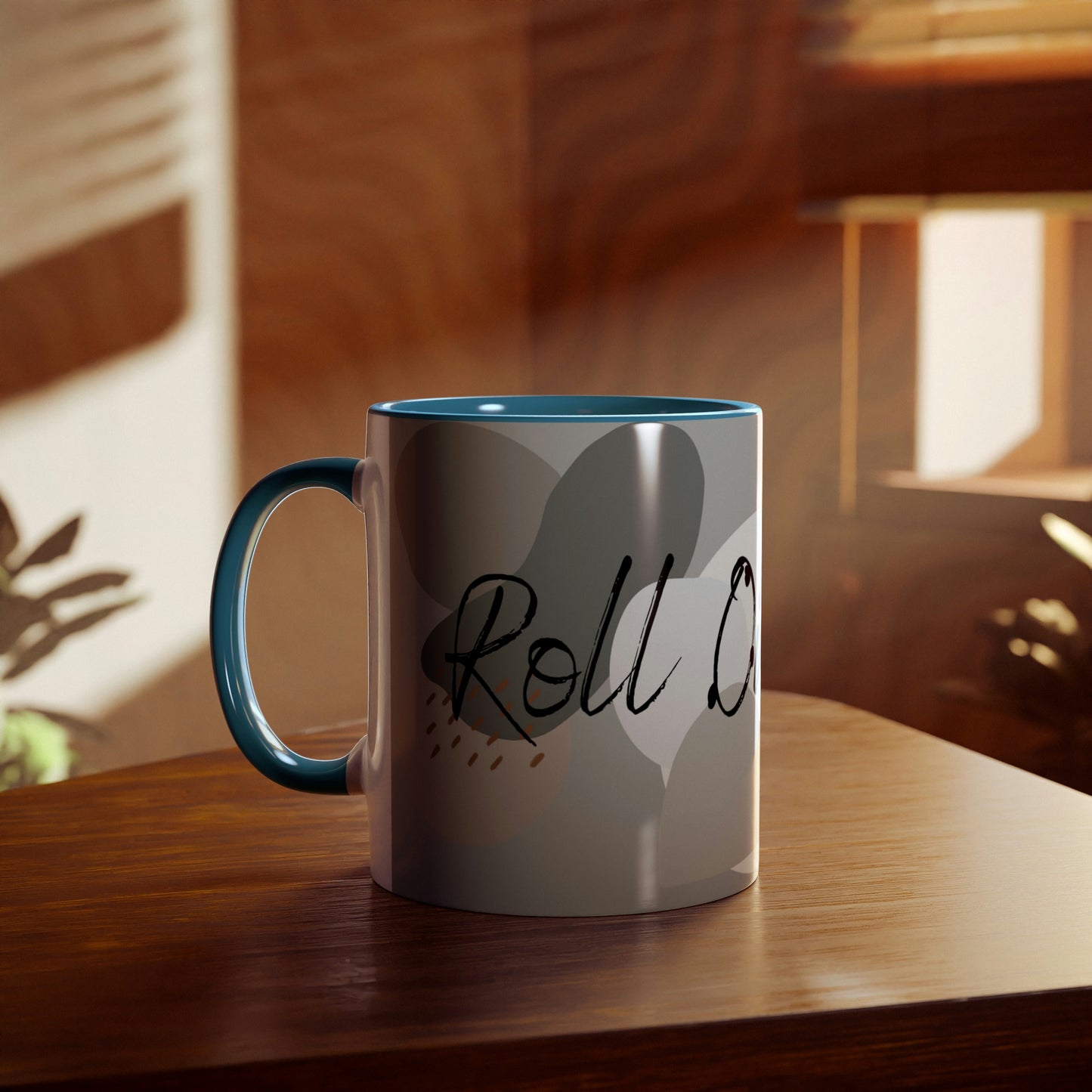 Roll on Friday Two-Tone Coffee Mugs, 11oz