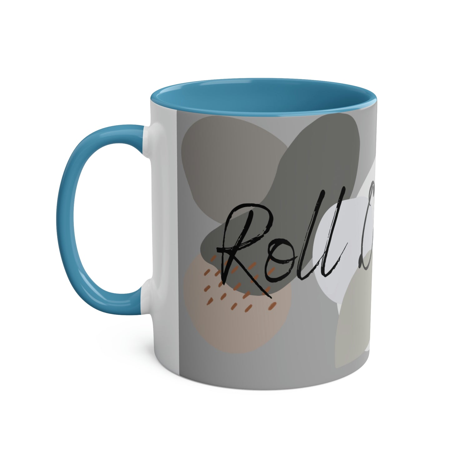 Roll on Friday Two-Tone Coffee Mugs, 11oz