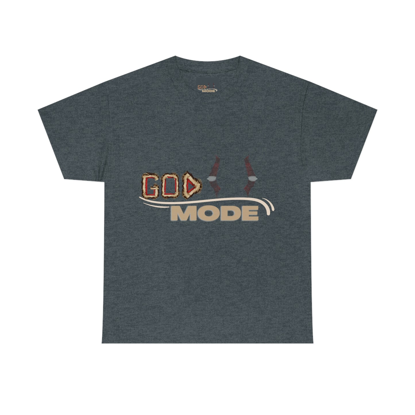 Unisex Heavy Cotton Tee - (God Mode Summer T-shirt)