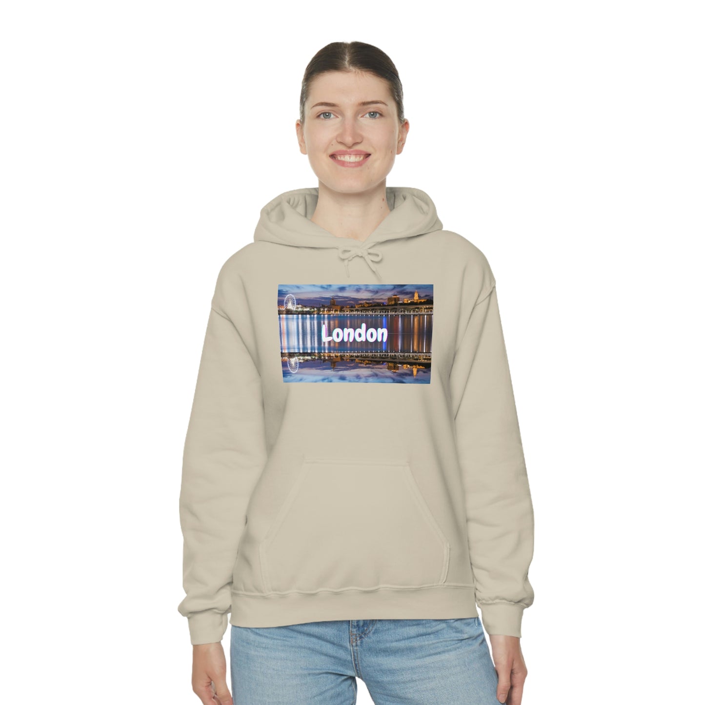 Unisex Heavy Blend™ London - Hooded Sweatshirt (Good Vibes Only)