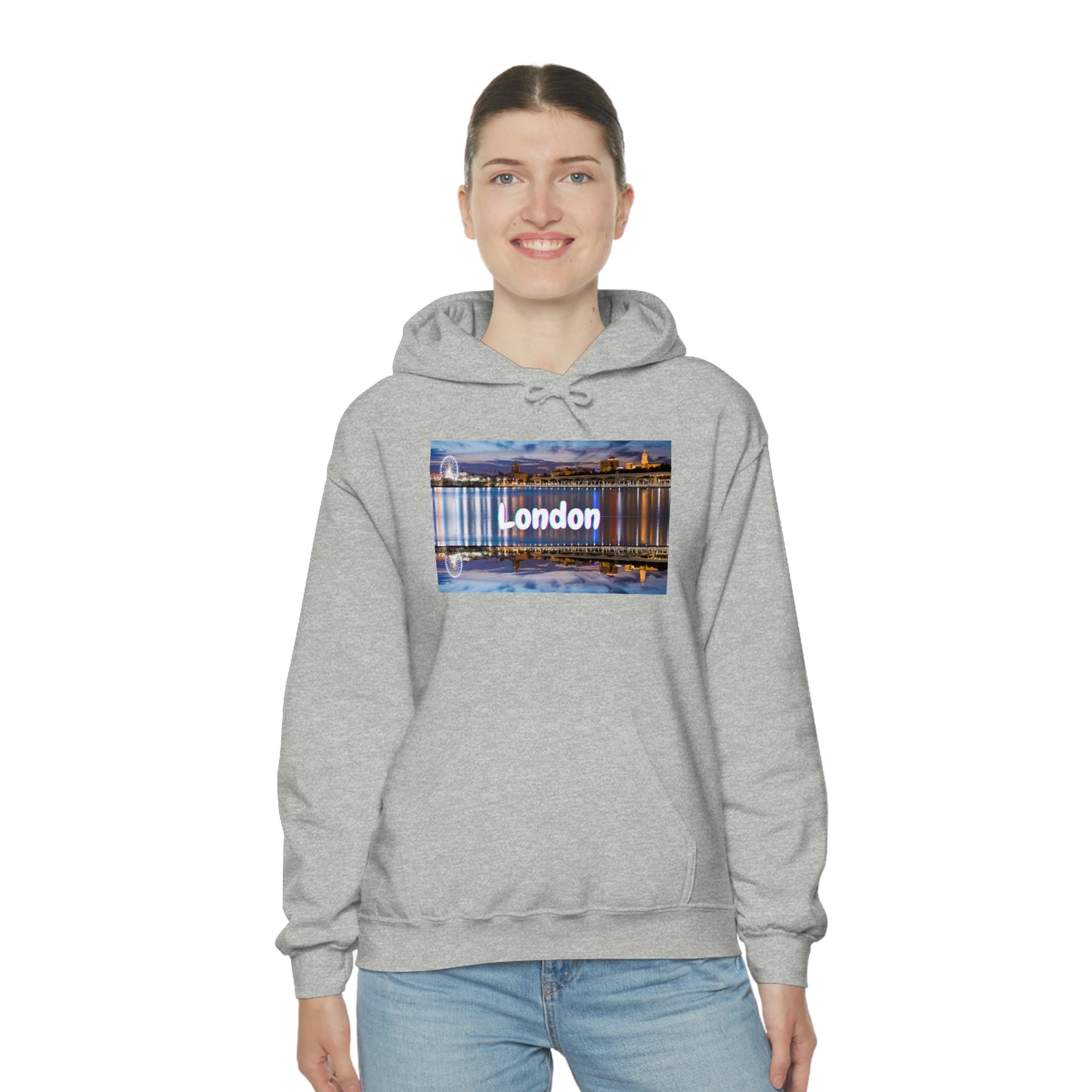 Unisex Heavy Blend™ London - Hooded Sweatshirt (Good Vibes Only)