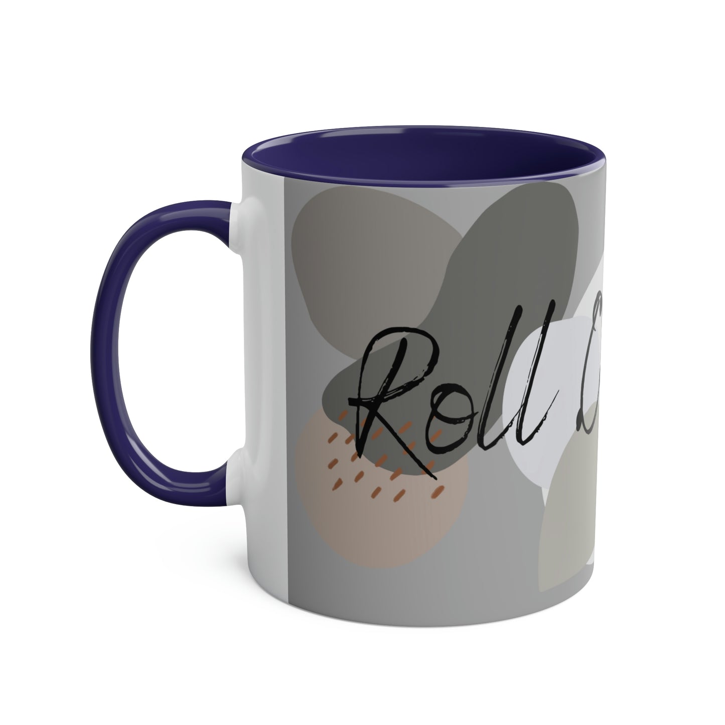 Roll on Friday Two-Tone Coffee Mugs, 11oz