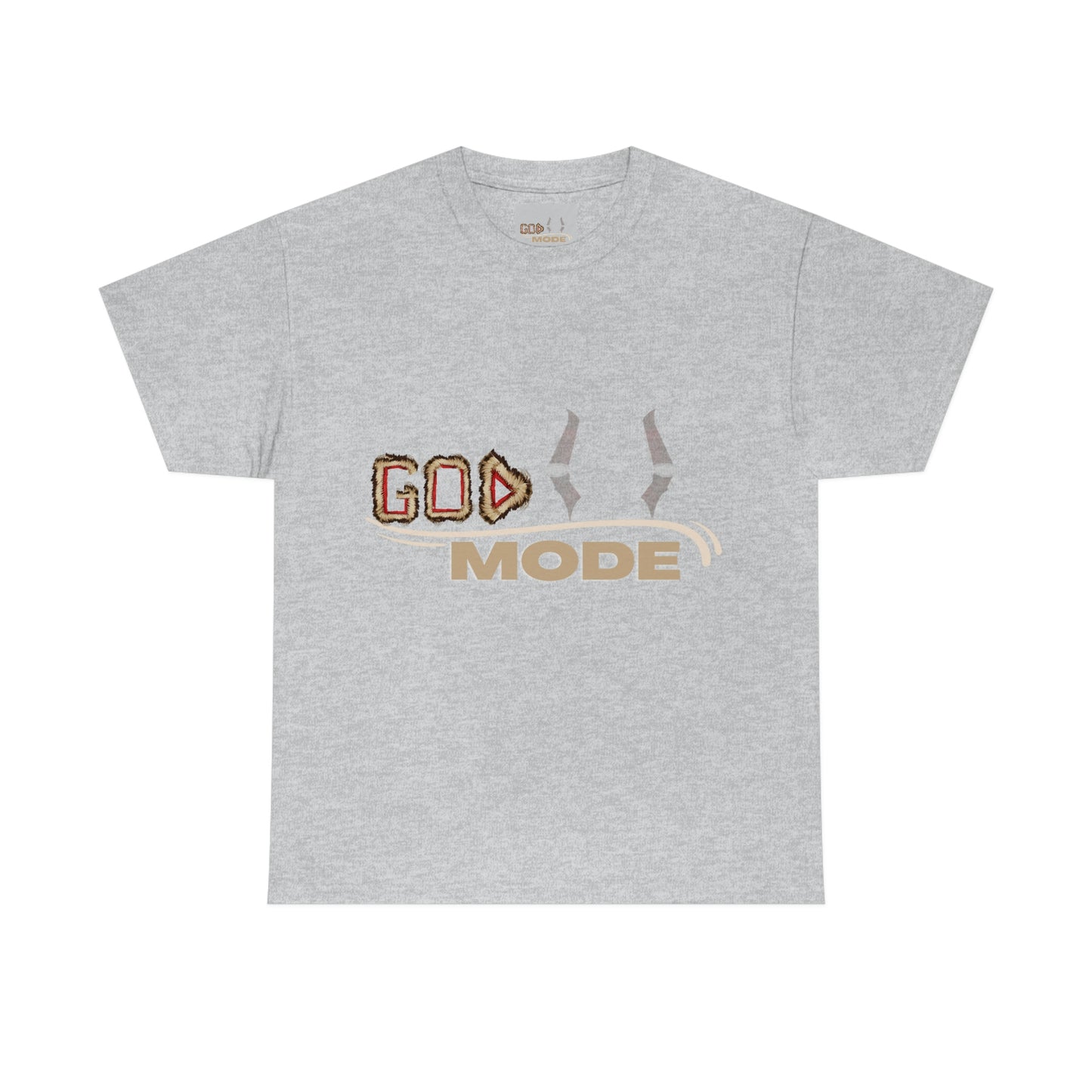 Unisex Heavy Cotton Tee - (God Mode Summer T-shirt)