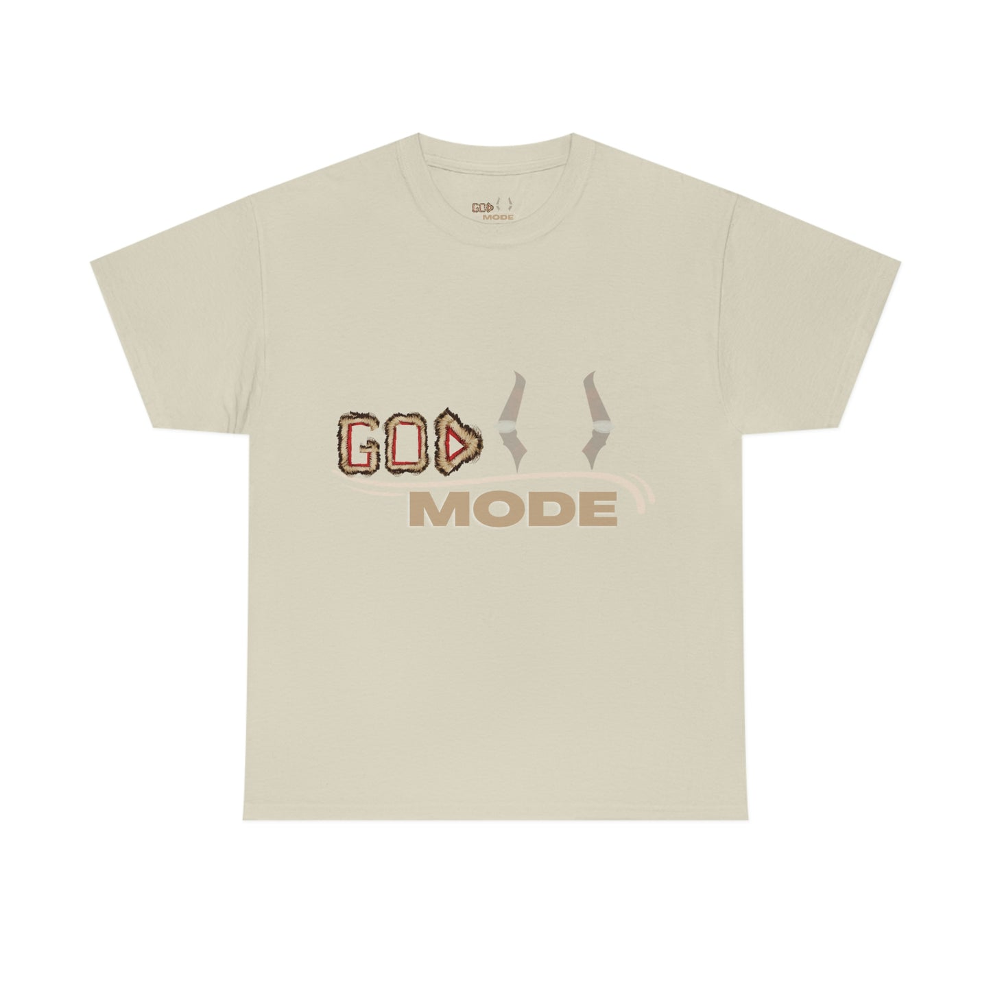 Unisex Heavy Cotton Tee - (God Mode Summer T-shirt)