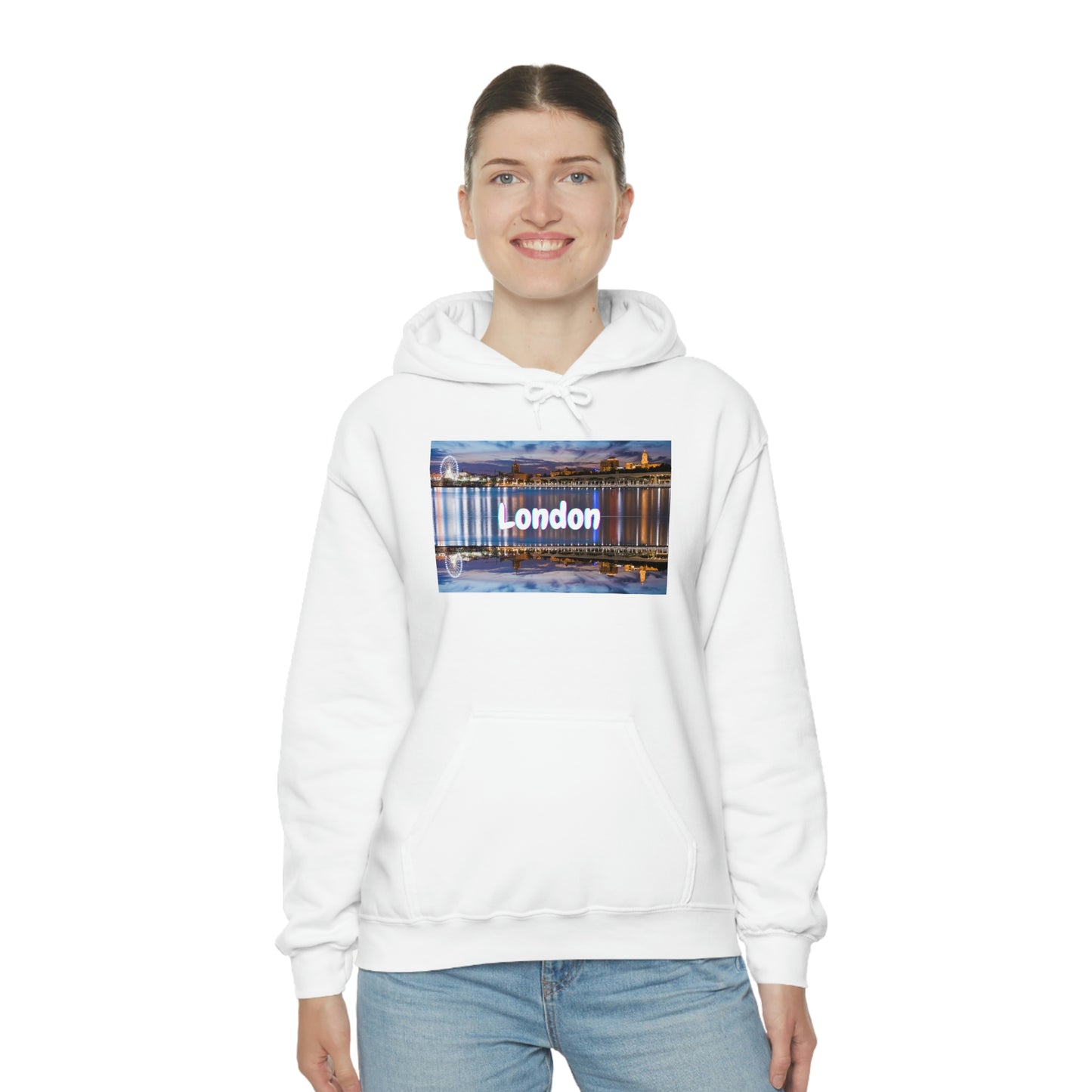 Unisex Heavy Blend™ London - Hooded Sweatshirt (Good Vibes Only)