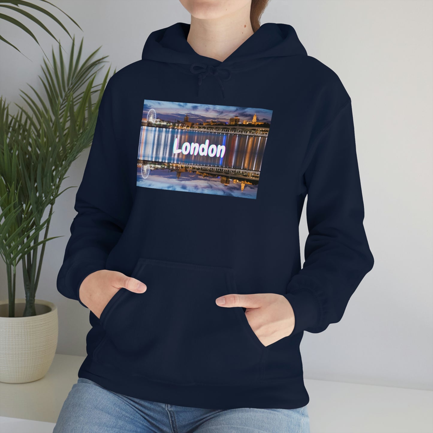 Unisex Heavy Blend™ London - Hooded Sweatshirt (Good Vibes Only)